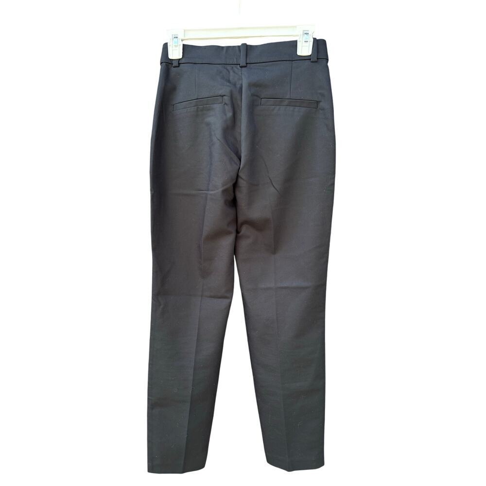 H&M Dress Pants Womens US 2 Gray Slim Ankle Career Office Stretch Trouser - Picture 6 of 8